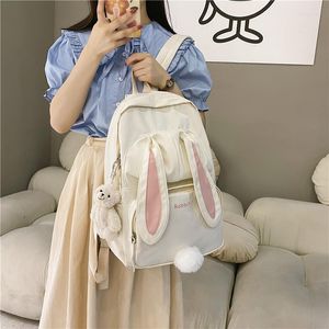 Schulbeutel Kawai Rucksack High -Schüler Tasche große Kapazitäten jk japanische Harajuku Freizeit Frauen in Simple Schoolbag