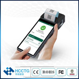 Android 10 Принтер Bluetooth Тепловой получение 58 мм 4G Wi -Fi Mobile Order Pos терминал NFC 1D Scanner Scanner Z300