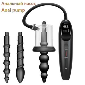 Briefs trosor smart pump vakuum suger massage prostatastimulator anal för man kvinnor rumpa plugg onani vuxen sex leksaker 1 230821
