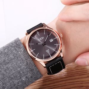 Womens Watch Watches High Quality Luxury Reduced Calendar Quartz-Battery Waterproof Leather 39mm Watch