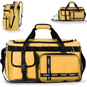 Открытые мешки 2 в 1 тренажерный пакет Sport Duffel 45L.