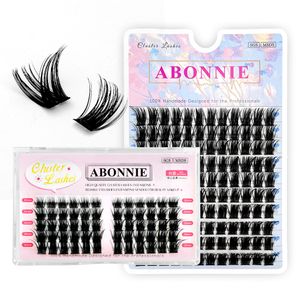 Ложные ресники Abonnie Lash Clasters DIY ESHELASH CD Curl Mega 60 сегментированный пушистый объем отдельные ресницы 230821