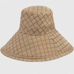 Women Designer Bucket Hat Casquette moda duże dżinsowe czapki projektanci czapki czapki czapki baseballowe Sunbonnet Summer Beach-HA238B