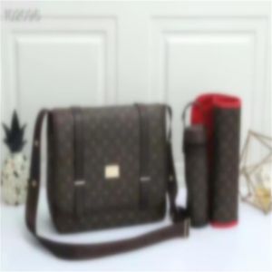 Neue High Mumy -Bag Pflege Handtasche Baby Windel mit USB -Schnittstelle große Kapazität wasserdichte Windel Kits Mama Bags Mutterschaft323b