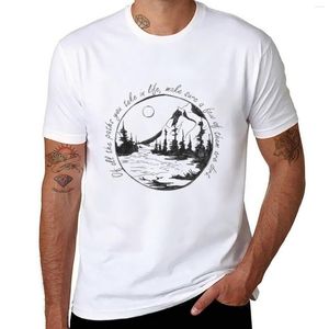 Men's Polos Hiking T-Shirt Funny T Shirts Graphic Tees Vintage Shirt Kawaii Clothes Mens