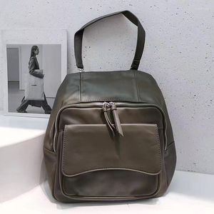 Preppy Style -Rucksack für Frauen Männer Luxusdesigner Handtaschen und Geldbörse PU große Kapazität Casual Schulter