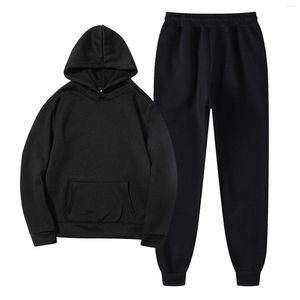 Men's Tracksuits Women With Pants Hoodie Leisure Winter Fleece Hooded H Suits Mens Regular Fit Dinner Suit Suite 269