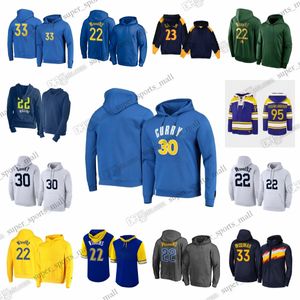 DIY MAN HODIES New Hoodies Stephen Curry Thompson Wiggins Jamychal Green Sweghirt Basketball Lover Cotton Cotton Fleece Hoodie Pullovers Tops Plush White