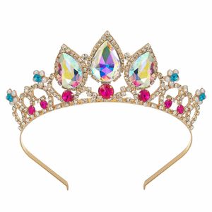 Acessórios para o cabelo Princesa Tiaras para meninas garotas Crown Crown Bandavy Wedding Hair Hoop Halloween Cosplay Acessórios de cabelo 230821