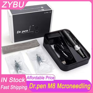 Skönhetsmikronedle System Dr Pen M8-W/C 6 Speed ​​Wired Wireless MTS Microneedle Derma Tillverkare Micro Needling Meso Therapy System Auto Skin Care Tool Kit