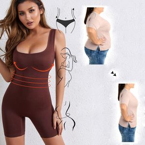 Taille Tummy Shaper Body forming Kleidung Frauen nach der Geburt bauchdicke Unterwäsche Großgröße Hüfttop 230821