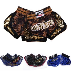 Pantaloncini da uomo Bambini Muay Thai Pantaloncini Ragazzo Ragazza Pantaloni da boxe MMA Kid Fitness Sport Sanda Grappling Kickboxing Uniforme da allenamento Fight Wear Adulto 230822