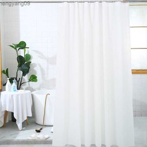 Shower Curtains Waterproof Shower Curtain PEVA Thicken Bathroom Screens With Mildew Proof Durable Bathtub Curtains Home Living Room Decor R230829