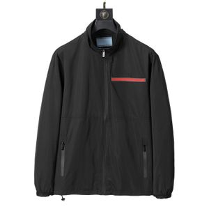 Mens Designer Jacket Coats Striped Windbreaker sportswear Outerwear Wind Casual Baseball Zipper Hoodies Jackets Size M-3XL
