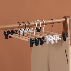 Cabides calças de ferro vintage prendedores de roupas de roupas ajustáveis ​​de calças de secagem rack de rack de guarda -roupa doméstico para organizador de guarda -roupa 5pcs