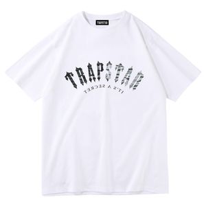 футболка TRAPSTAR Мужские графики KITH Дизайнерские рубашки летняя альпинистская футболка для рубашки поло