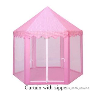 Toy Tents Play House Game Tent Toys Ball Portable Folding Tent Children Castle Playhouse Beach Zipper Tent Boys Girls Gifts R230830