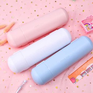 Learning Toys Pencil Cases Double Layer High Capacity School Pencil Case Pen Bags Korean Fashion Pencil Case Cute Stationery Organizer Kawaii