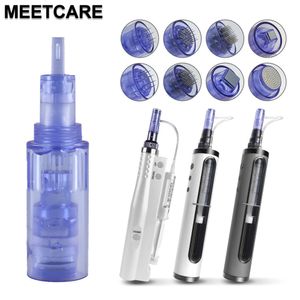 Tattoo Needles Hydra Injector Cartridge Needle Mesotherapy Gun with Tube for Aqua Microneedling Meso Gun Derma Pen Therapy Scarring Acne 230821