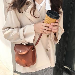 Evening Bags 2023 Women Shoulder Korean Style Girls Mini Messenger Pu Leather Crossbody Bag Bolsa Feminina Sac A Main Femme