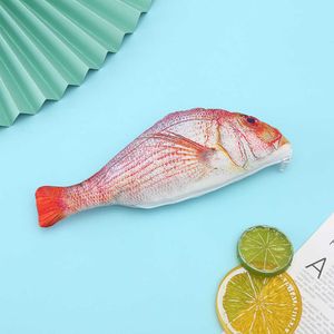 Learning Toys 1 Pcs Kawaii Pencil Case Simulated fish Pencil Box Pencilcase Pencil Bag School Supplies Stationery