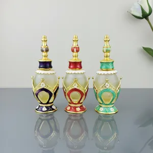 25ml Elegant Glass Perfume Bottles Dubai Empty Refillable Perfume Bottle Fragrance Essential Oil Bottles