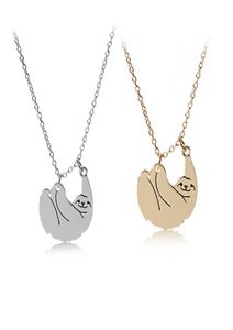 Ожерелье для ленивца животных для женщин мужские чокеры цепные подвесные ювелирные украшения9330799