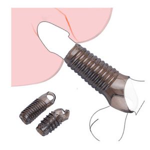 Erwachsene Soft Spikes Penis Extender Cock Sleeve Ring Vergrößerung Verzögerung Ejakulation Silikon Wiederverwendbare Erotik für Männer