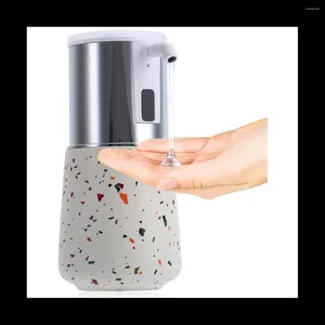 Dispensador de sabão líquido Dispensação de cerâmica sem toque automática Dispensação de mãos livres ipx6 impermeável B
