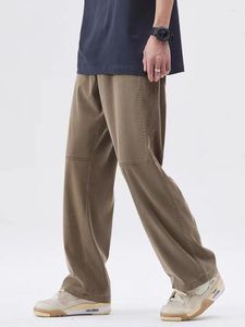メンズパンツY2K衣料品スタイルのスウェットパンツ男性服ビンテージストリートウェアバギー