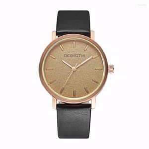 Orologi da polso 100pcs/lot re004 di alta qualità originale rinascita eather watch wrap quartz casual per unisex wholesale di lusso orologio da polso all'ingrosso