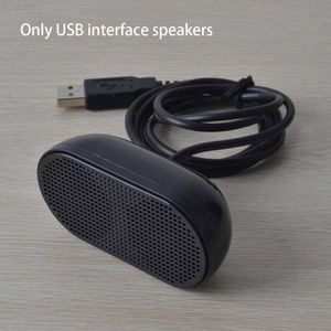 Alto -falantes Office Mini -alto -falante Universal Computer Desktop USB Soundbox R230621 L230822