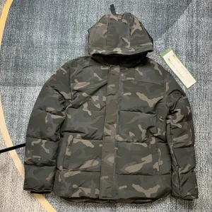 Herrparkas kanadensiska män homme vinter jassen chaquetas parka yttre kläder stora päls huva fourrure manteau down jacka kappa hiver doudoune storlek 622