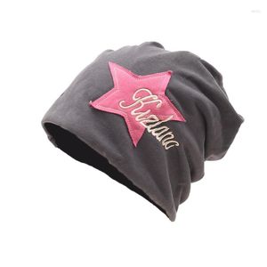 Berets Beanie Woman's Hat Autumn And Winter Minority Tide Star Baotou Men's Fashion All-match American Ear