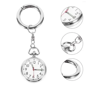 Pocket Watches Sportdekor für Krankenschwestern Ärzte Clip- auf Hanging Decores Badge Stethoscope FOB Uhr