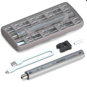 Screwdrivers CreationSpace CS1901A Cordless Electric Screvers Kit 1.5n.M Mini -Werkzeuge USB -Ladung 3,6 V Max Accessorie Variable Drehzahl 230821