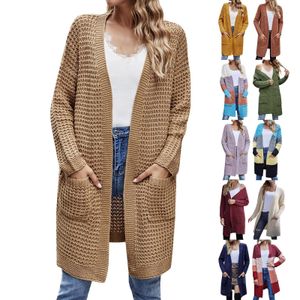 Kvinnors stickor Tee's Autumn and Winter Sticked Cardigan Loose For Mormor Womens Button Front Sweater Sweaters Women 230821