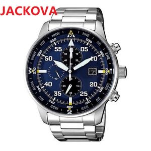 Высокий качественный модель Quartz Fashion Mens Watches Spectwatch Auto Date Big Fully Pupopular Population Black Blue Dial243M