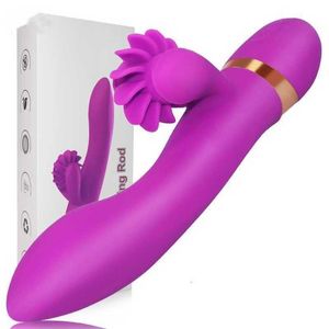 Massager Automatic Telescopic Vibrators Female Clitoris Stimulator Heating Roller Tongue Licking Vibrator Dildo for Women