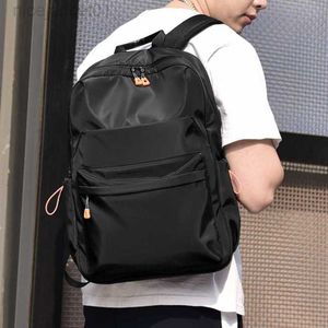 Lulemon Designer Lilulemon Bag New Oxford Canvas Backpack Men's Outdoor Travel High Capacity USBバックパック学生学校バッグ