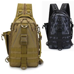 Backpacking Packs Military Tactical Backpack Army Camouflage Molle Shoulder Bag Outdoor Sports Riding Hiking Camping Hunting Waterproof Daypack 230821