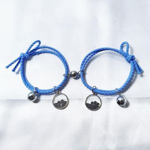 Braccialetti di fascino 2 pezzi Braccialette a ciascuno Girniche piccoli elastici magnetici