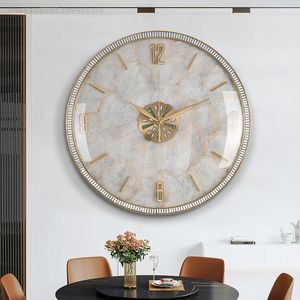 Wall Clocks Digital Large Modern Clock Decorative Design Round Creative White Unusual Duvar Saati Decoration AB50WC