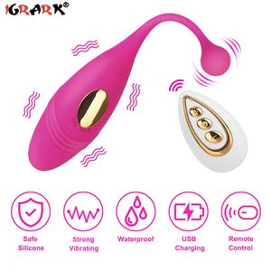 Mutandine giocattoli per adulti Wireless Remote Control Vibratore VIBRABILE OFICA INSIONABILE PALLE CINESE G Spot Clitoride Massager Sex Toy per donne 230821