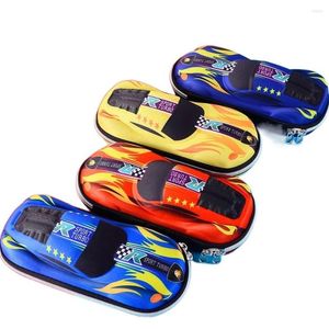 Boy Gifts EVA For Children Racing Car Large Capacity Waterproof 3D Pencil Case Box Pen Stationery