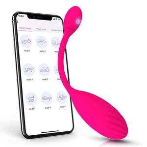 App massaggiatore vibratori a distanza per uova per donne stimolatore del punto g palline vaginali vibratore Kegel mutandine indossabili