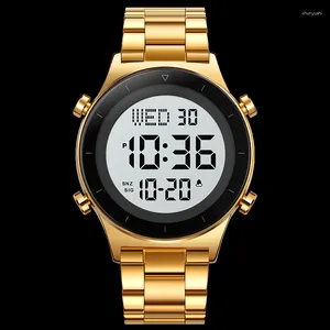 Armbanduhren SKMEI Digitale Uhren Herren Armbanduhren Watch Waterd LED Light Elektronische Datum Uhr Reloj Hombre Bewegung Countdown