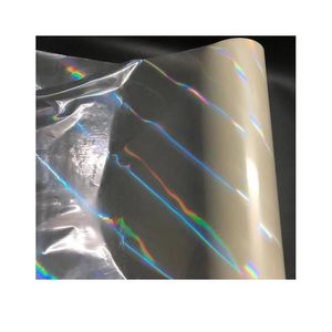 Hot Stamping Foil Wholesale 120 m holographische transparente Stampapierrollen für Laminator Wärmeübertragung Laserdruckerkarte Craft 2 Dro Otewh