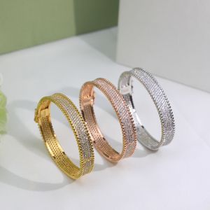 Charm Bracelets 2023 Luxurious Zircon Bracelet For Women Colorful Round Adjustable Chain Fashion Jewelry Friends Gifts
