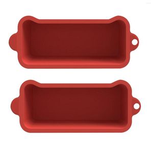 Strumenti 2pcs Spesso leggero morbido per grill riutilizzabile silicone pieghevole robuste perdite per leccate per le fodere per grasso pratico blu rosso blu rosso